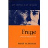 Frege by Harold W. Noonan