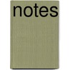 Notes door Clifton J. Cate