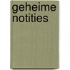 Geheime notities