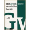 Het groen-witte verschillenboekje door Wim Daniëls