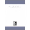 Poems by Eliza Gabriella. Lewis
