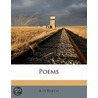 Poems door A. H. Rolph