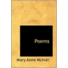 Poems door Mary Anne McIver