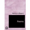 Poems door Henry A. Beers