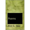 Poems door John Godfrey Saxe