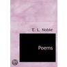 Poems door E.L. Noble