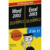 Word 2003 + Excel 2003 voor Dummies by G. Harvey