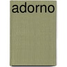 Adorno door Simon Jarvis