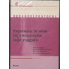 Exposure in vivo bij chronische lage rugpijn by M.E.J.B. Goossens