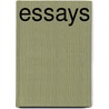 Essays by Anonymous Anonymous