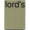 Lord's door Onbekend