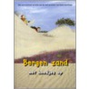 Bergen zand met hoedjes op
