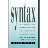 Syntax door Keith Brown