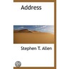 Address by Stephen T. Allen