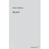 Beckett by Alain Badiou