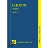 Etüden door Frederic Chopin