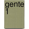 Gente 1 by Natsume Ono