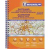 Duitsland  Benelux Zwitserland Oostenrijk Tsjechische republiek Wegen Atlas 2007 A4 spiraal