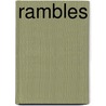 Rambles by Patricius Walker