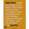 Appetite door Nigel Slater