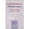 Kritische massa by R. Boomkens