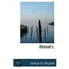 Memoirs. by George W. Chrystal