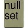 Null Set door Malcolm Hall