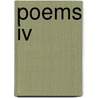 Poems Iv by James Russell Lowell