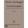 Seminare by Martin Heidegger