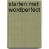 Starten met wordperfect