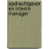 Opdrachtgever en interim manager