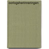 Oorlogsherinneringen by R. Hoogerwerf-Holleman