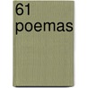 61 Poemas door De Vega Lope