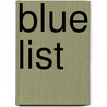 Blue List by Mr Nigel West