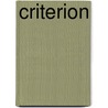 Criterion door Henry T. Tuckerman
