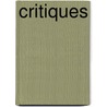 Critiques by Jules Barbey D'aurevilly