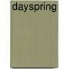 Dayspring by Harry Sylvester