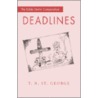 Deadlines door T.R. St. George