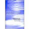 Intention by G.E.M. Anscombe