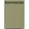 Kommentar door Friedrich Müller
