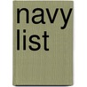 Navy List door Great Britain: Ministry of Defence (Navy)