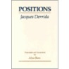 Positions door Professor Jacques Derrida