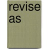 Revise As by Unknown