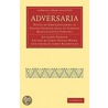 Adversaria by Richard Porson