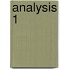 Analysis 1 door Otto Forster