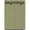 Beginnings door Morna Hooker