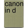 Canon in D door Onbekend
