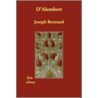 D'Alembert door Joseph Bertrand