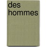 Des hommes door Laurent Mauvignier