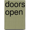 Doors Open door Michael Gilbert